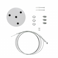 Светильник светодиодный Geometria ЭРА Ring SPO-131-W-40K-045 45Вт 4000К 4000Лм IP40 600*600*80 белый подвесной'